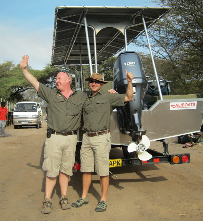 Pangolin Photo Safari Founders – Toby & Guts Pangolin Photo Safari Founders - Toby & Guts