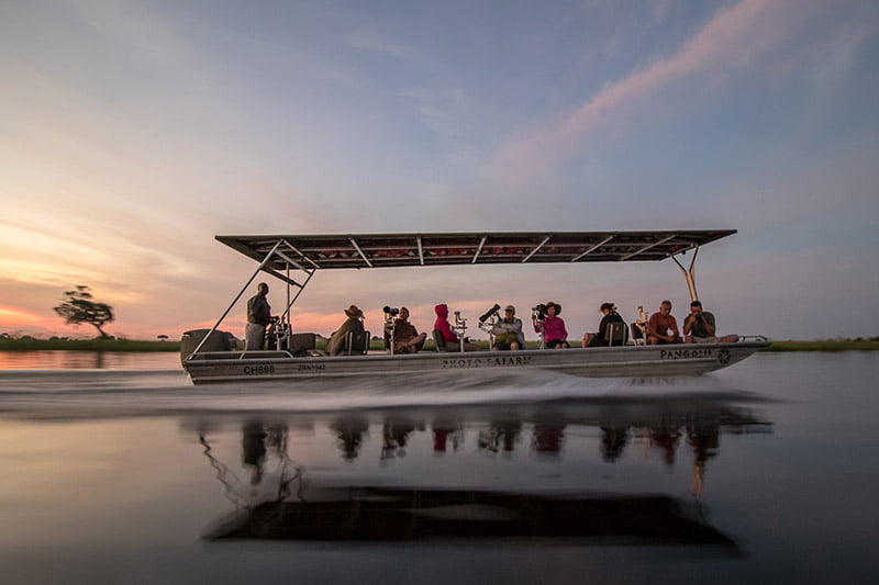 Chobe River Wildlife Photo Boat Safari