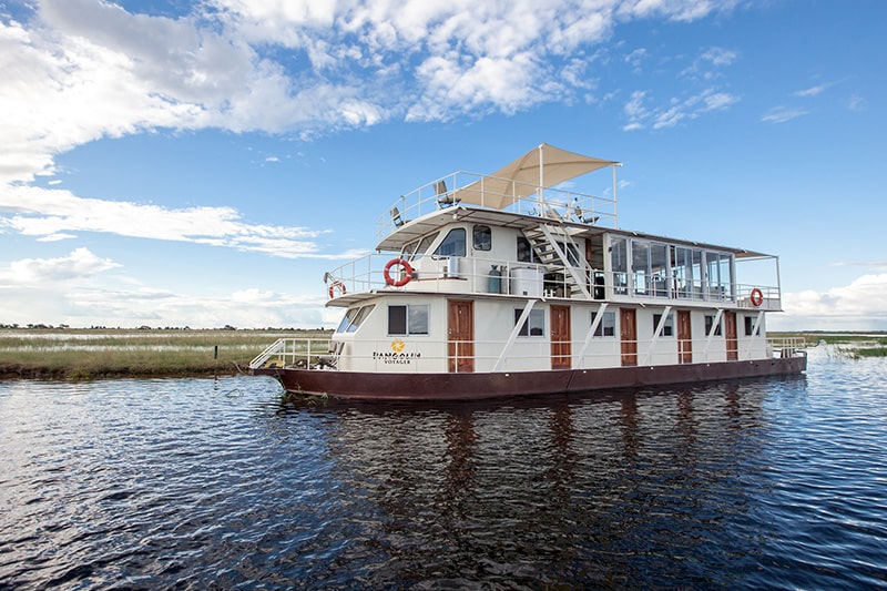 Pangolin Okavango Delta Houseboat