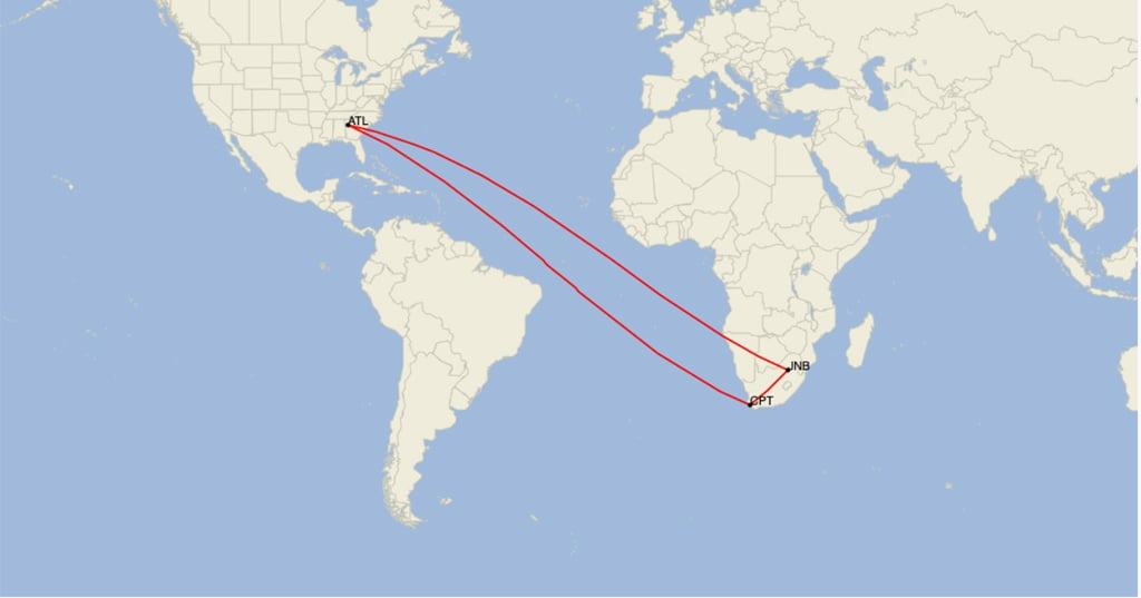 Delta route Delta route