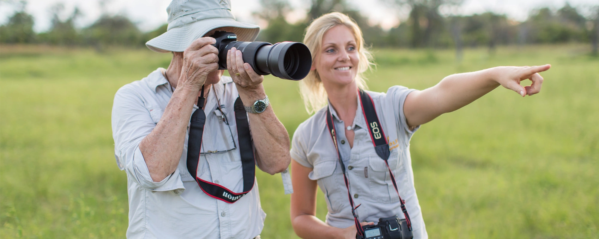 Sabine and pangolin guest with camera lens hood