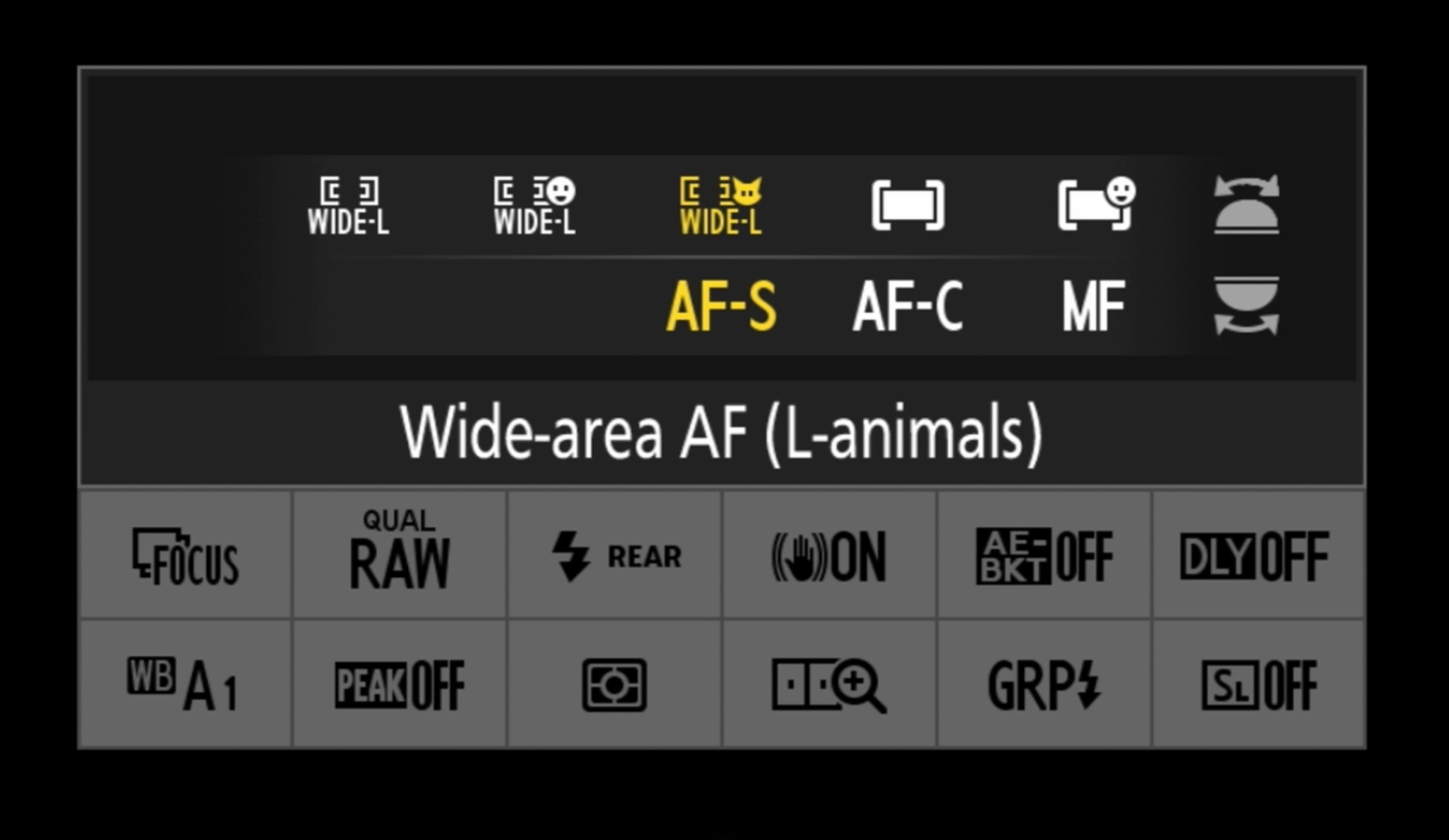 wide area af Wide-area AF