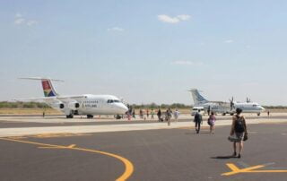 botswana airport flights