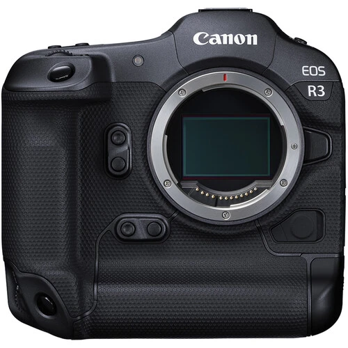 canon r3 front view