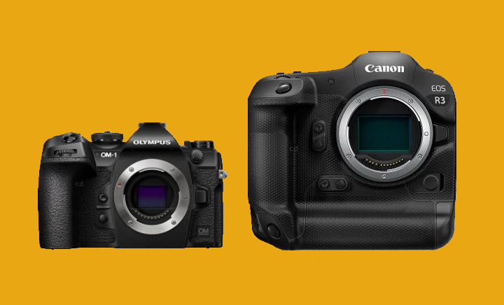 OM system OM 1 vs Canon EOS r3