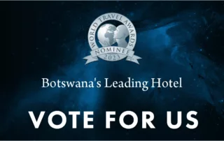 botswana's leading hotel vote for us