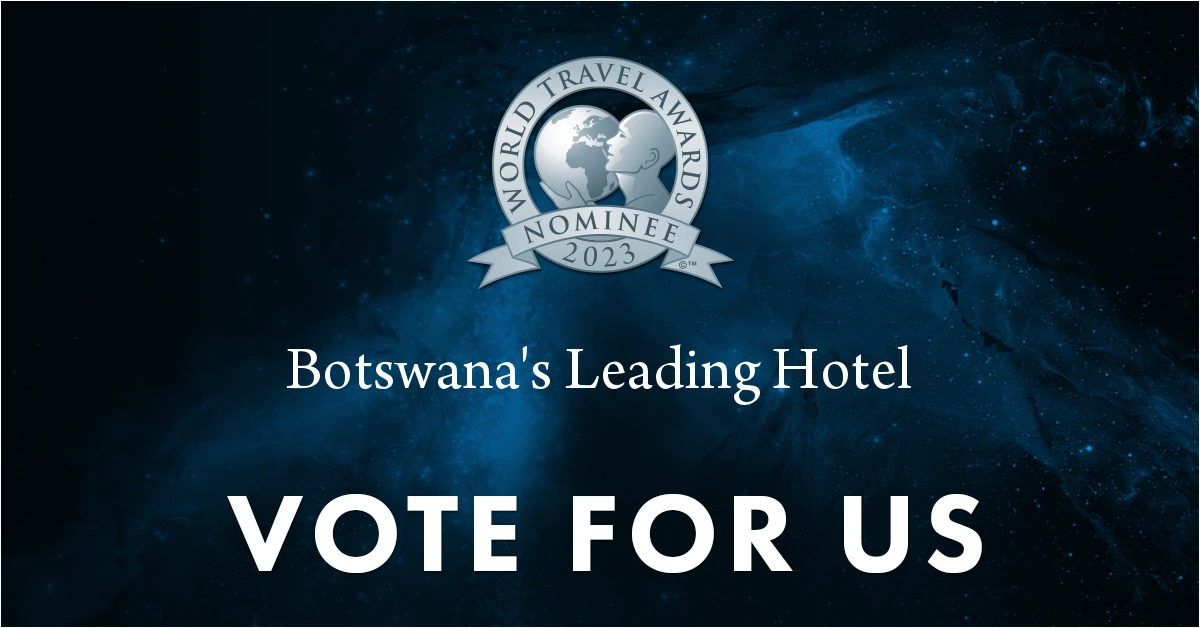 botswana's leading hotel vote for us