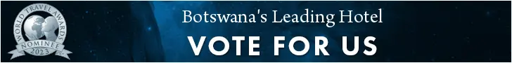 Botswanas Leading Hotel 2023 | Vote for us banner