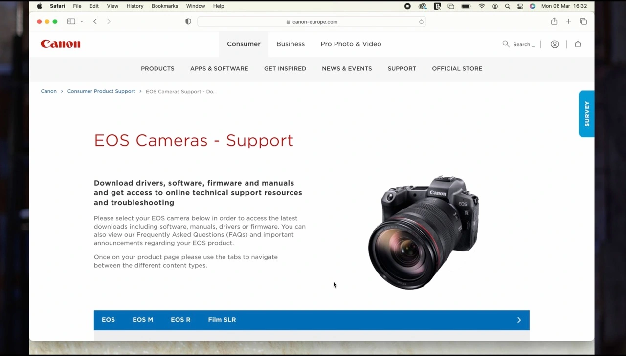 pangolin photo safaris firmware update blog canon eos support Find your hardware and software installer