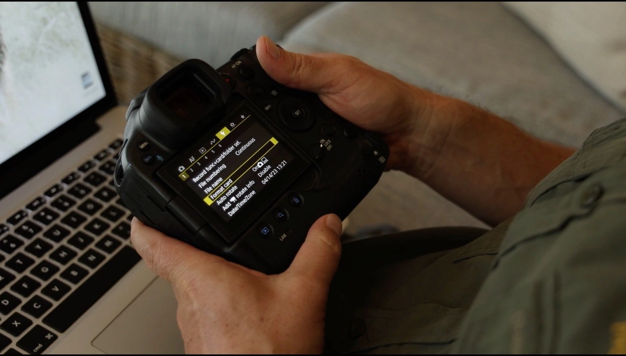 pangolin photo safaris firmware update blog format cards Format card before firmware update