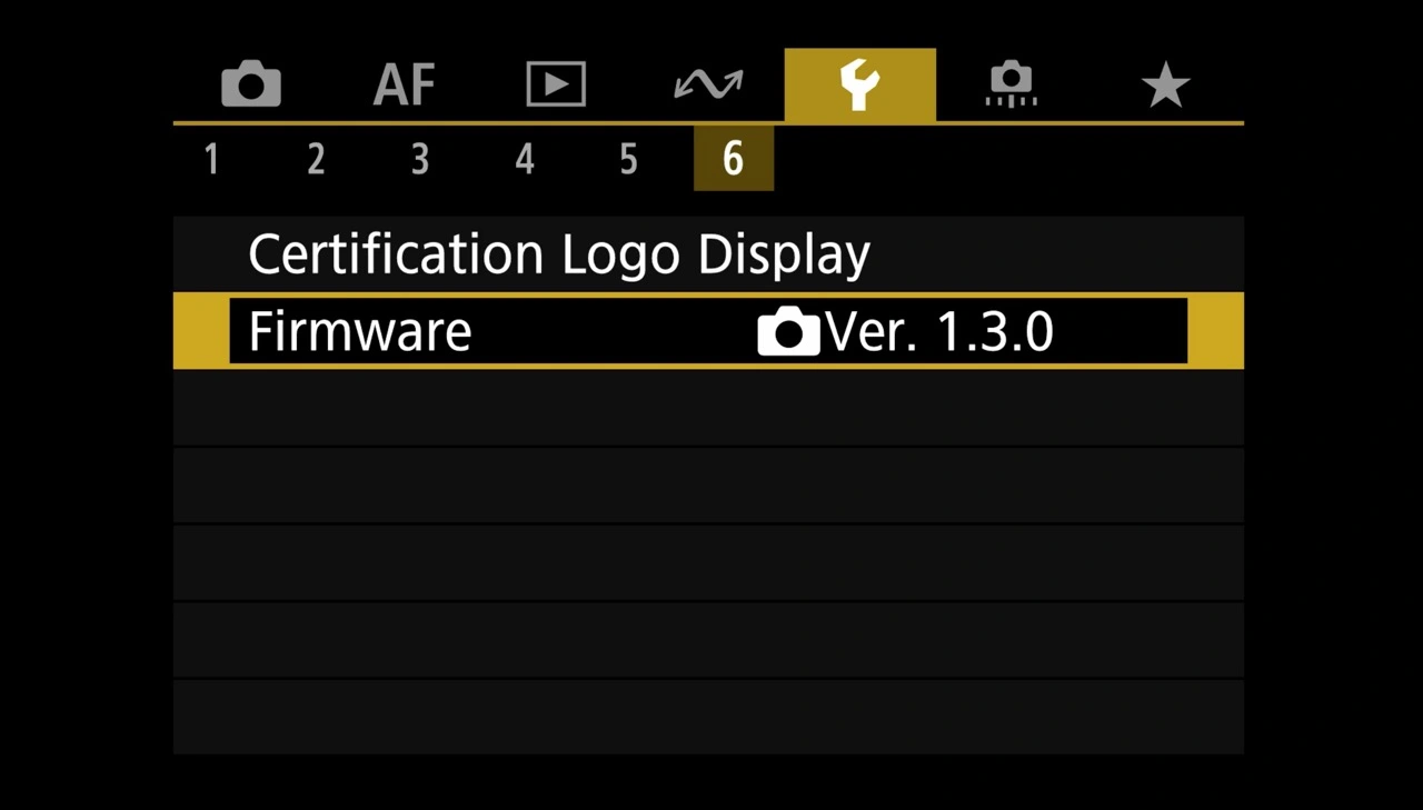 Firmware Update Has Been Loaded