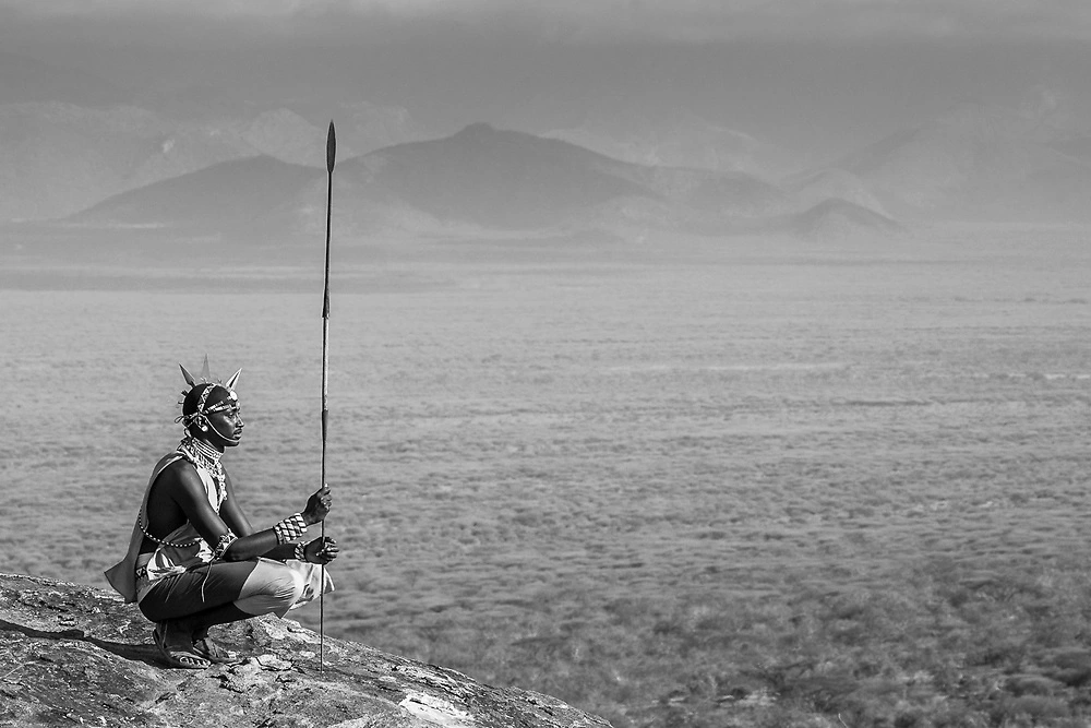 Samburu Cultural Tour in Northern Kenya Samburu Tribe Warrior - Samburu National Park Photography Tour