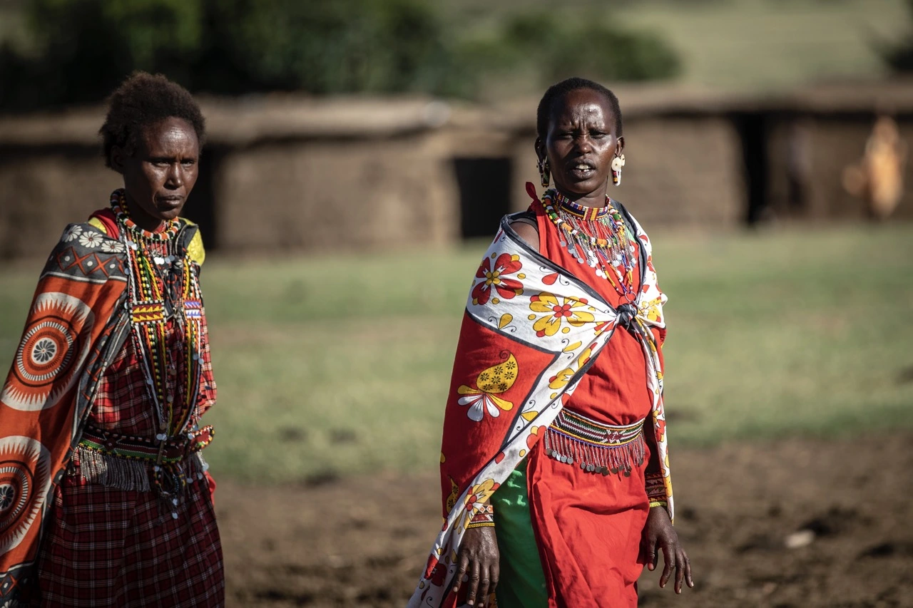 The Maasai villages around the Ngorongoro Crater, Tanzania