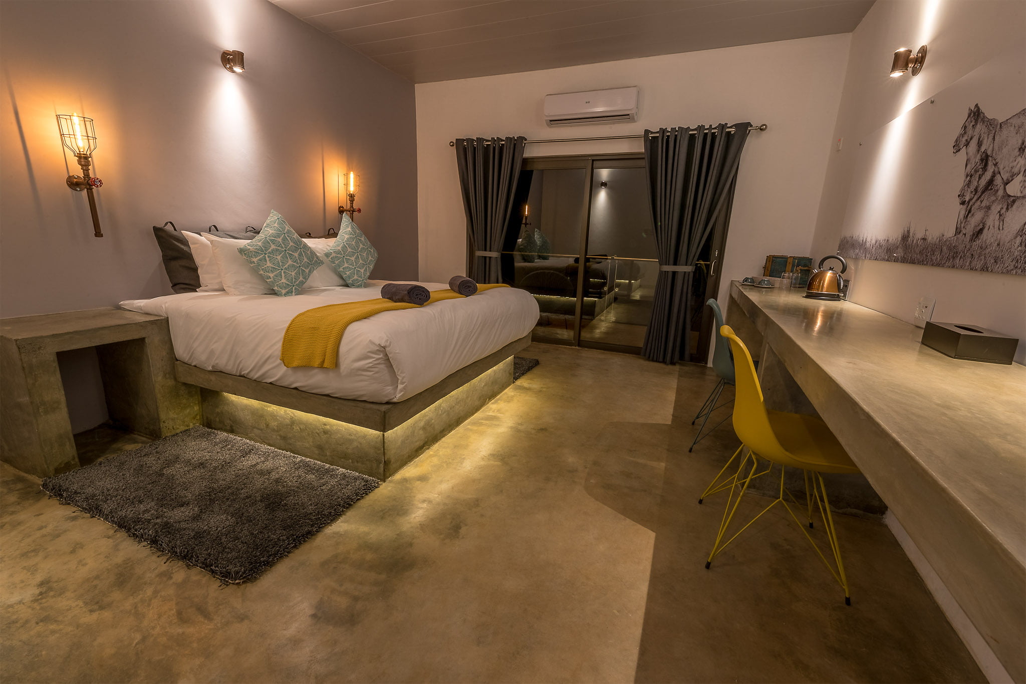 double room at the pangolin chobe hotel