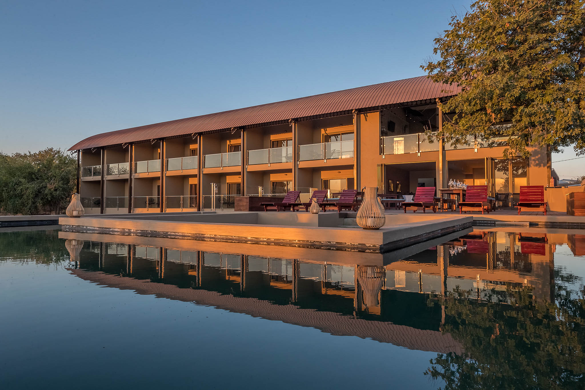 pangolin chobe hotel exterior