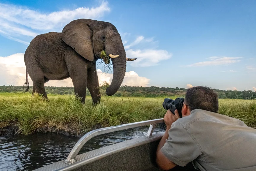charl photographing a chobe elephant safari carousel 2 charl photographing a chobe elephant safari carousel 2