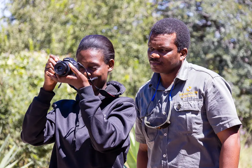 Wildshots Outreach at Pangolin