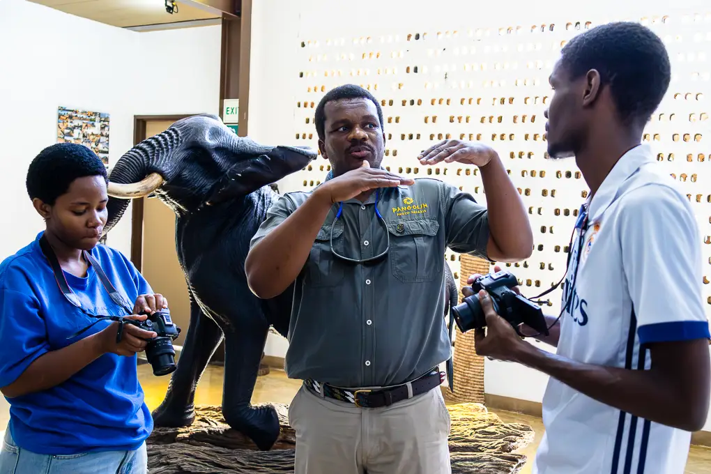 Wildshots Outreach at Pangolin