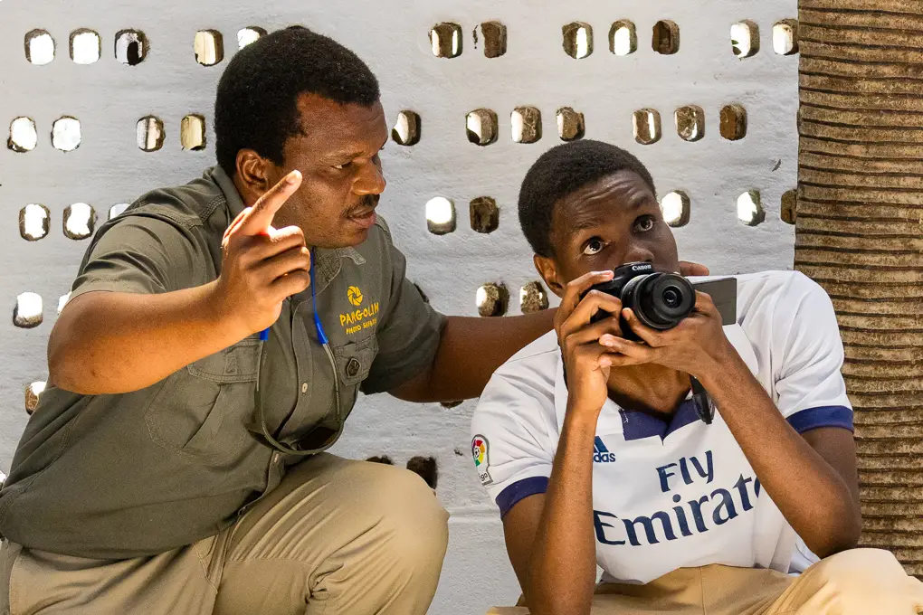 Wildshots Outreach at Pangolin